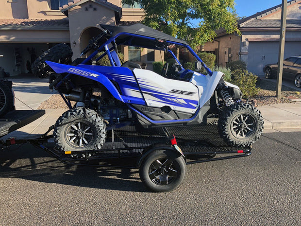 Yamaha YXZ on Side x Side Trailer